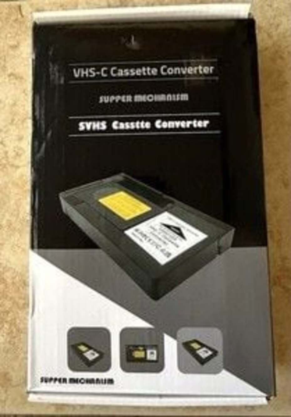 Supper Mechanism VHSC2310 VHS-C Cassette Converter